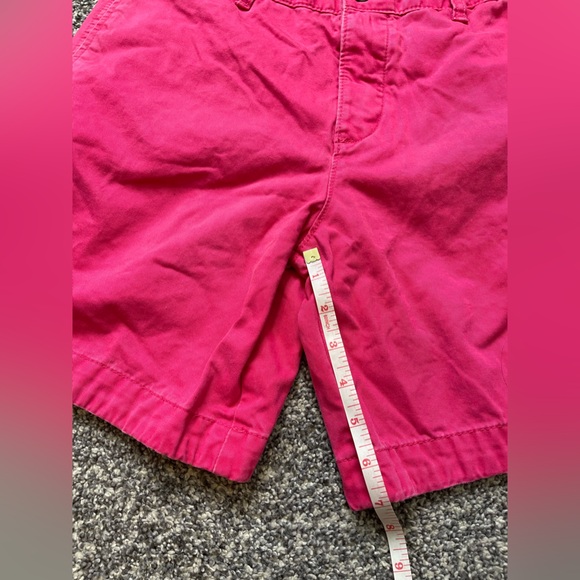 Abercrombie & Fitch Vintage Y2K Men’s Pink Cargo Chino 7” Shorts Sz 32 - Picture 6 of 6
